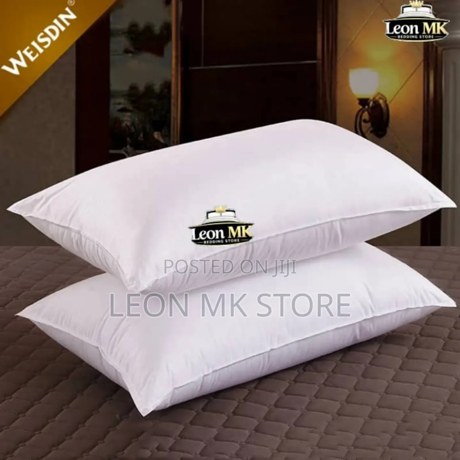 Luxury Soft Fiber Pillows (Apair)