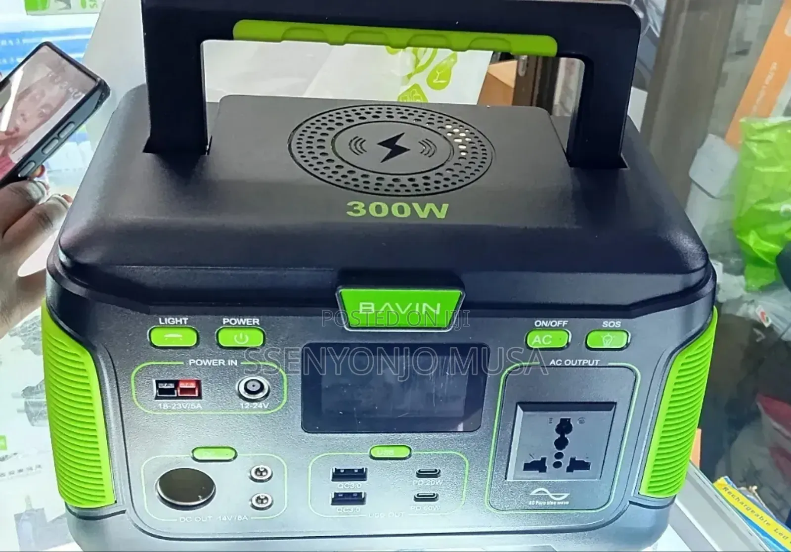 Bavin BST 300 Portable Power Station 72800mah – Outdoor Power Bank