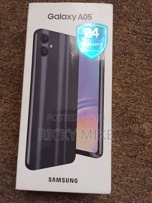New Samsung Galaxy A05 64 GB Black