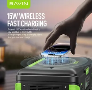 Bavin BST-650 Portable Power Station 650w – Outdoor Solar Generator.