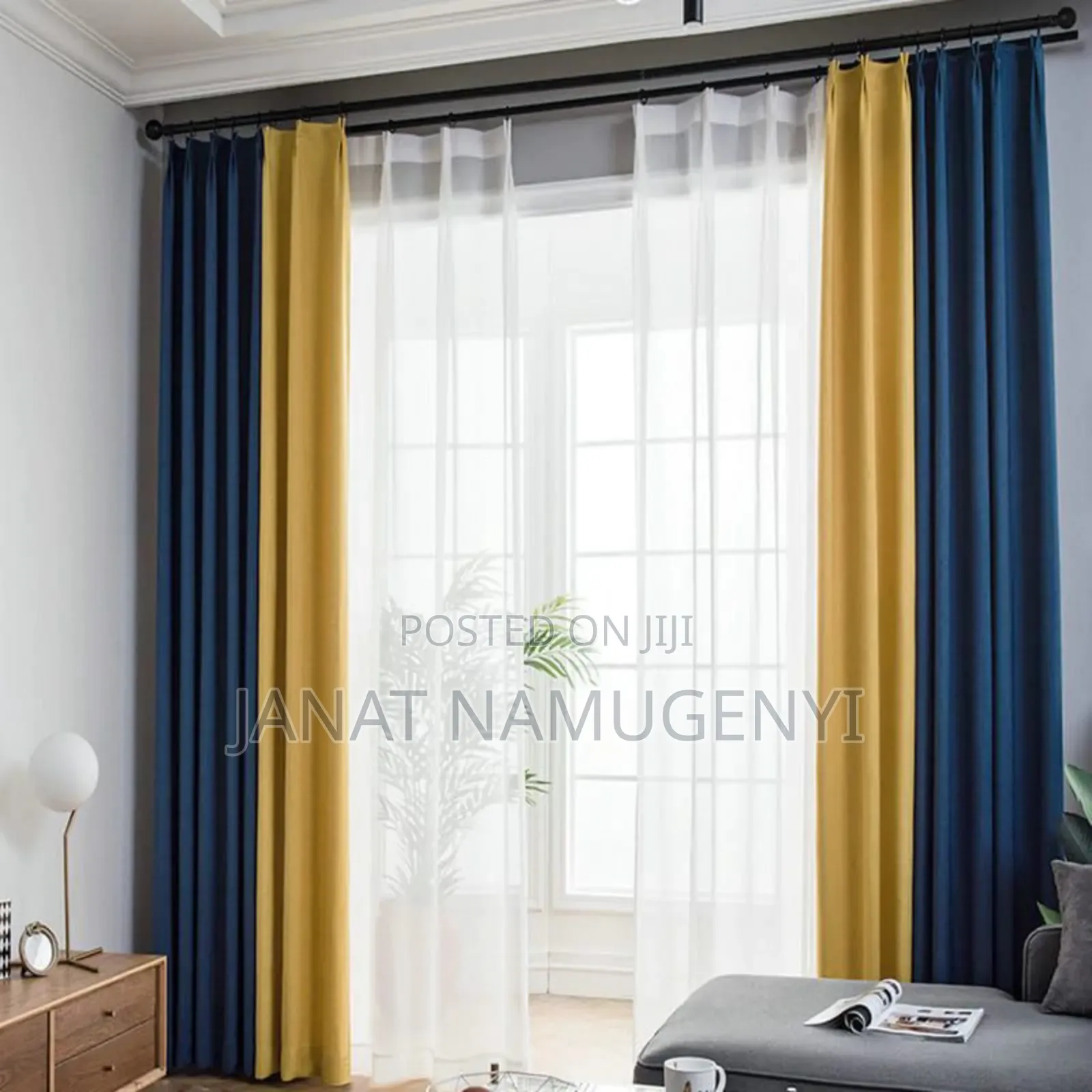 Plain Curtains Available in 3metres
