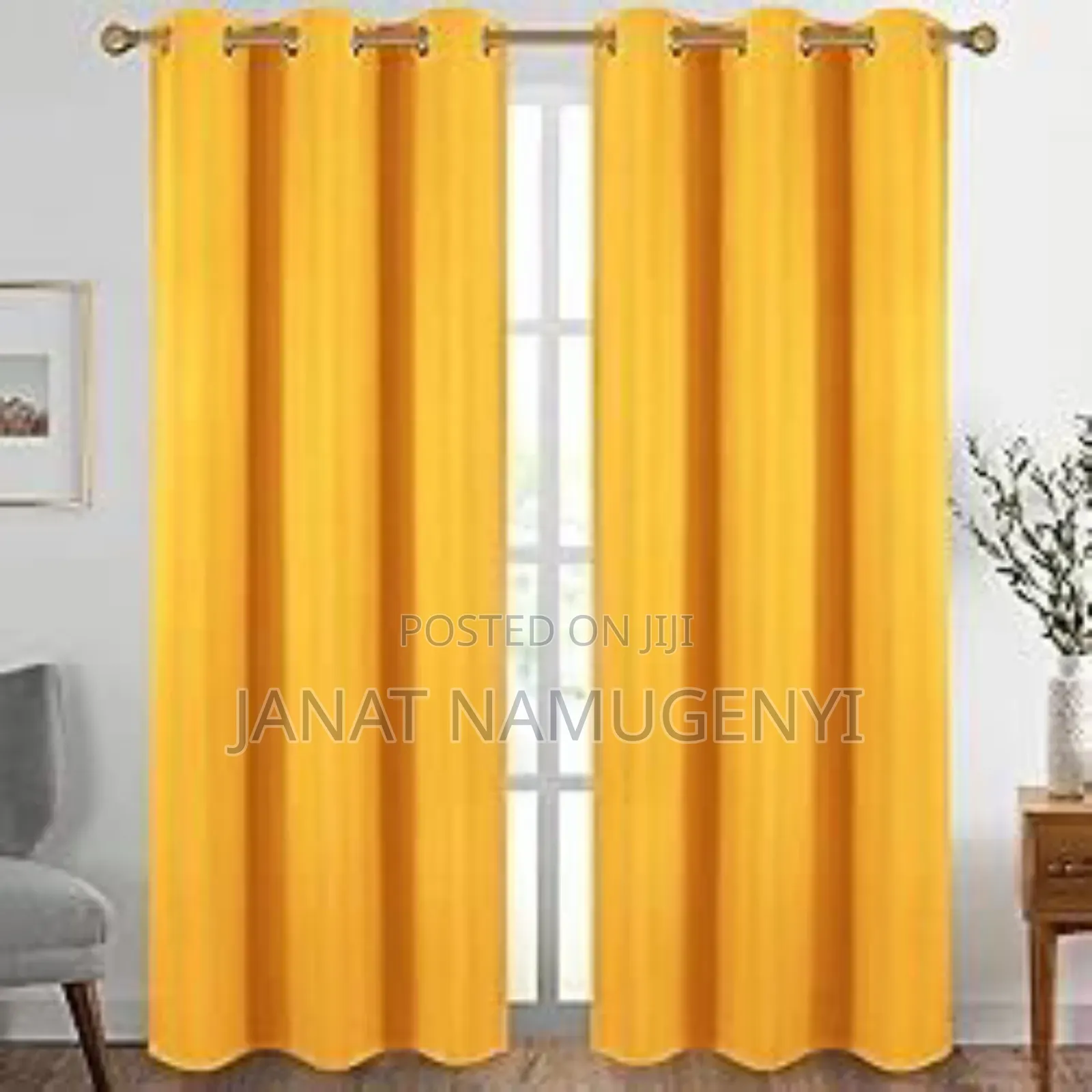 Plain Curtains Available in 3metres