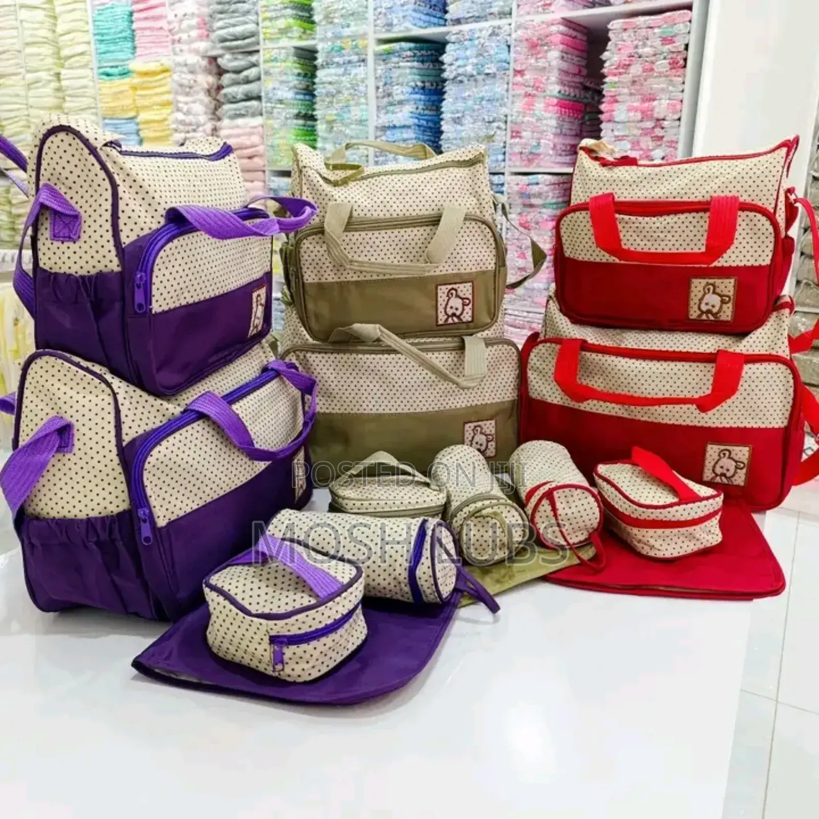 5 In 1 Kids Diaper Bag