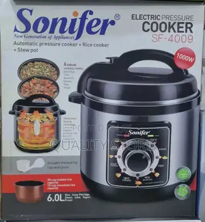 Sonifer Electric Pressure Cooker 6.0l Sf-4009