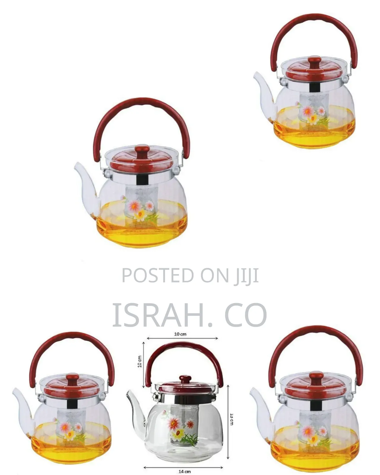 1.1l Heat Resistant Glass Kettle