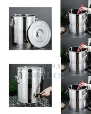 Insulated Stainless Steebeverage Dispenser / Food Carrier - Multicolor
