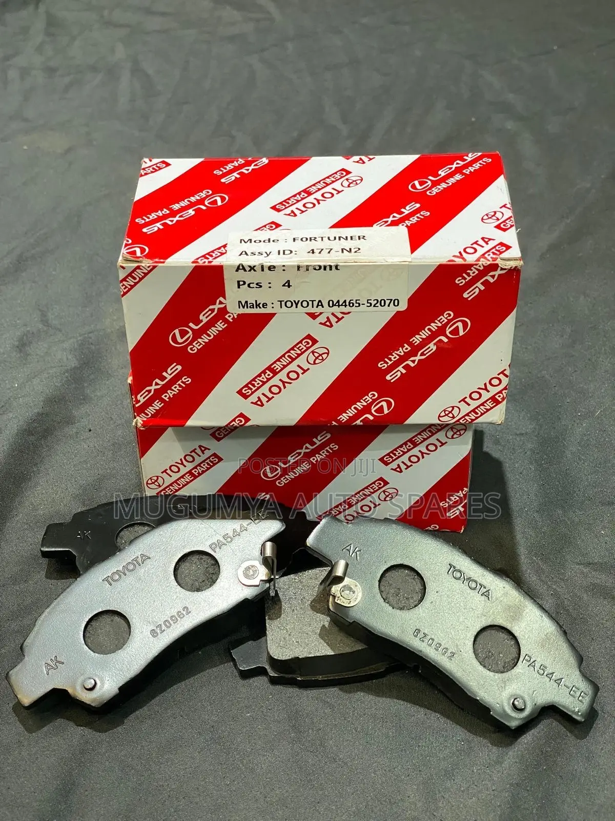 Toyota Fortuner Front Brake Pads