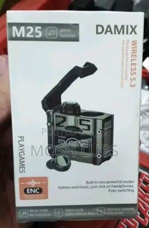 M25 Battery  Percentage Indicator Earbuds