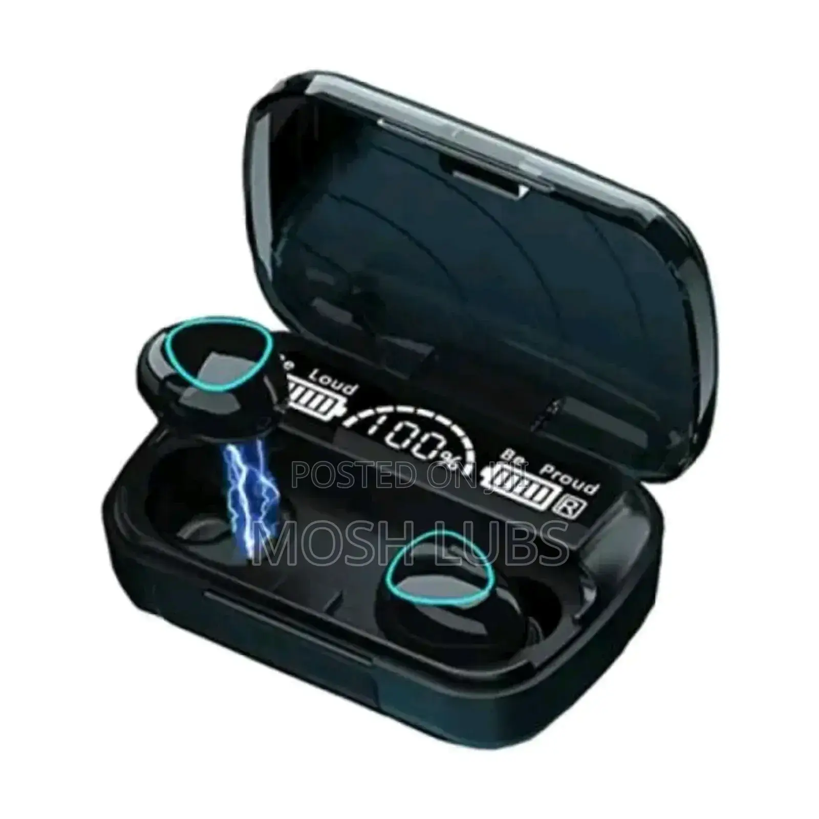 M10 Smart Boom Bass Sounds Earbuds With an Inbuilt Power Bank