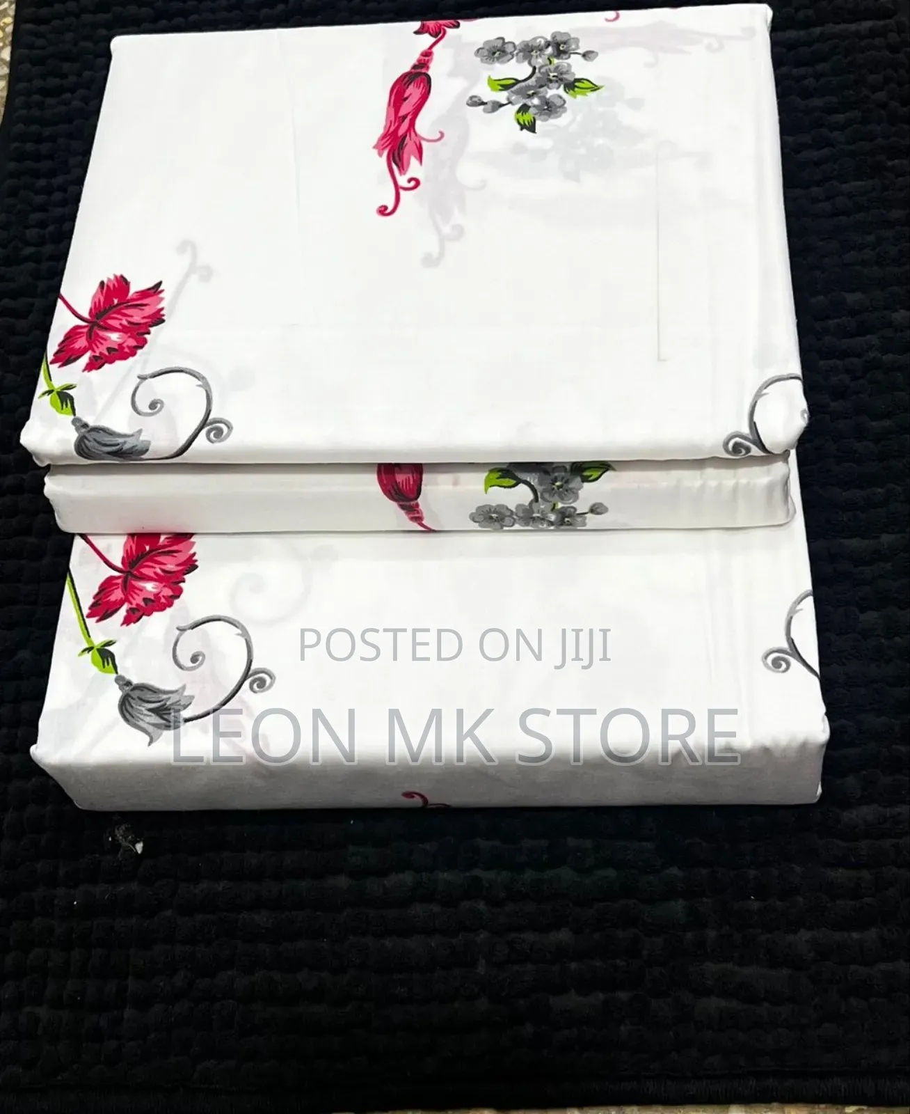 Flowered Cotton Bedsheets