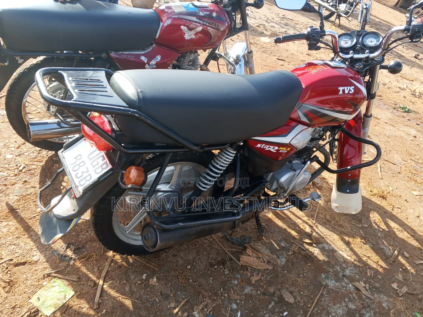 TVS HLX 125 2020 Red