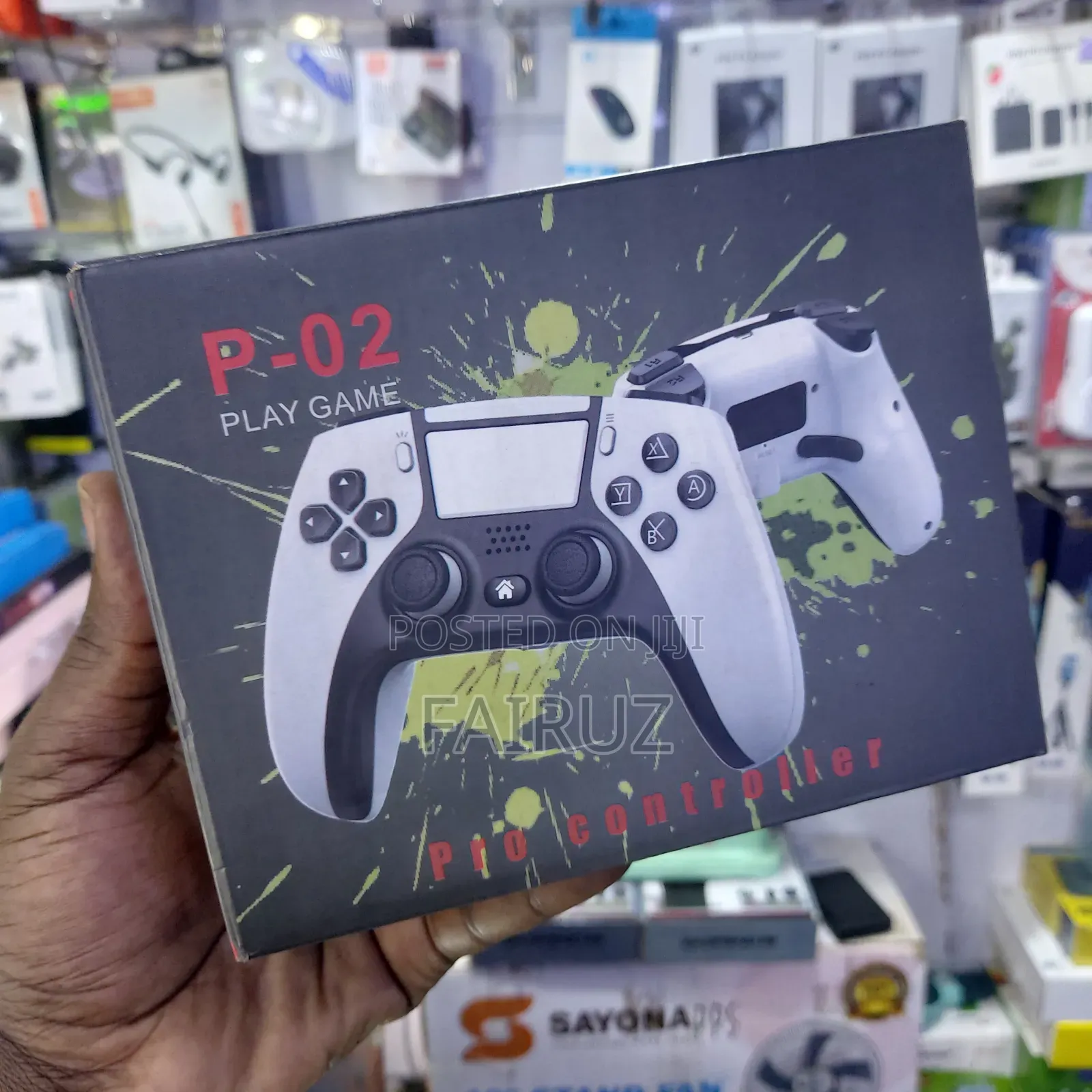 P-02 Wireless Play Game Controller for Ps3 Ps4