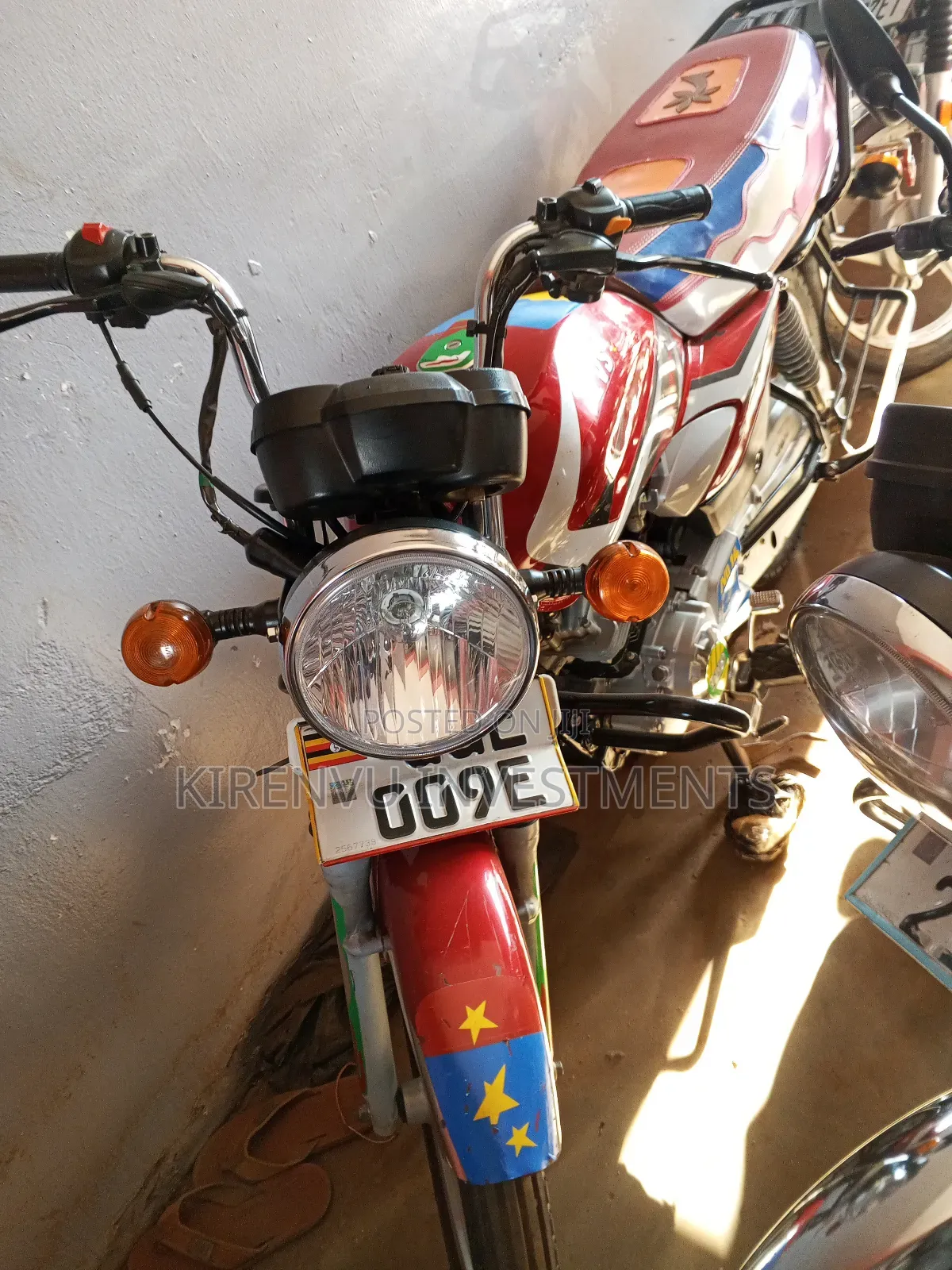 TVS HLX 125 2020 Red