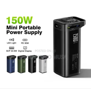 Bavin Portable Power Station 150w 48,000mah –Ac Multi-Output Charging
