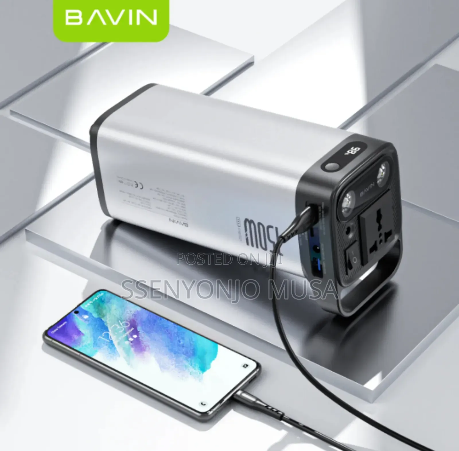 Bavin Portable Power Station 150w 48,000mah –Ac Multi-Output Charging