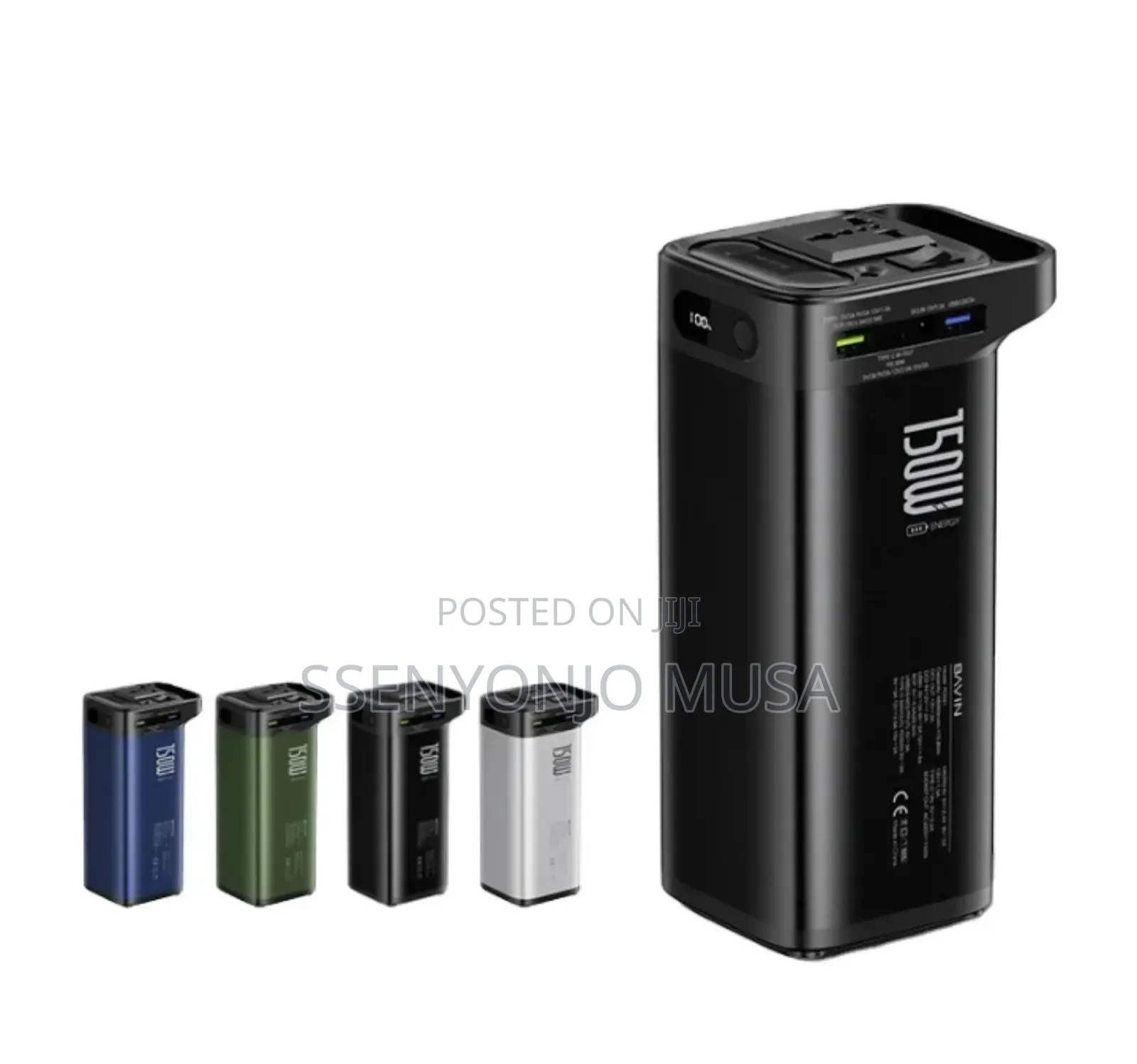 Bavin Portable Power Station 150w 48,000mah –Ac Multi-Output Charging