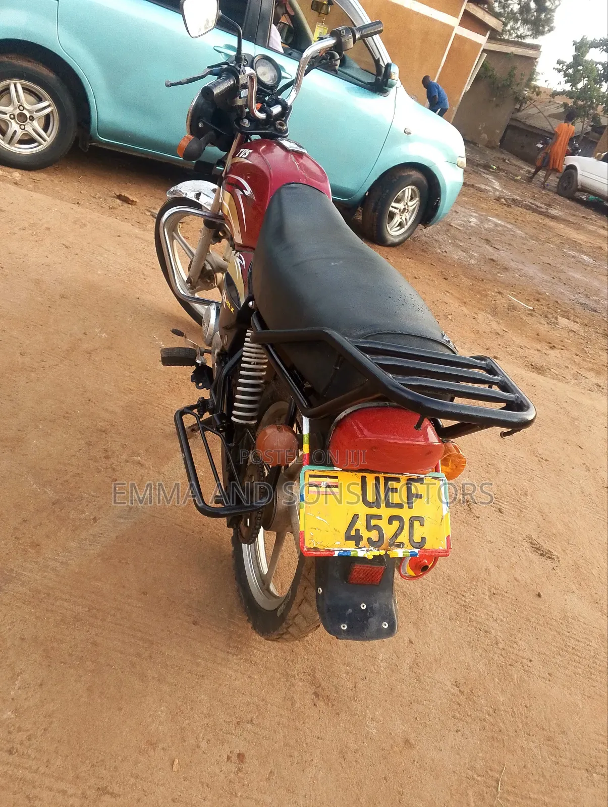 TVS XL 100 2019 Red