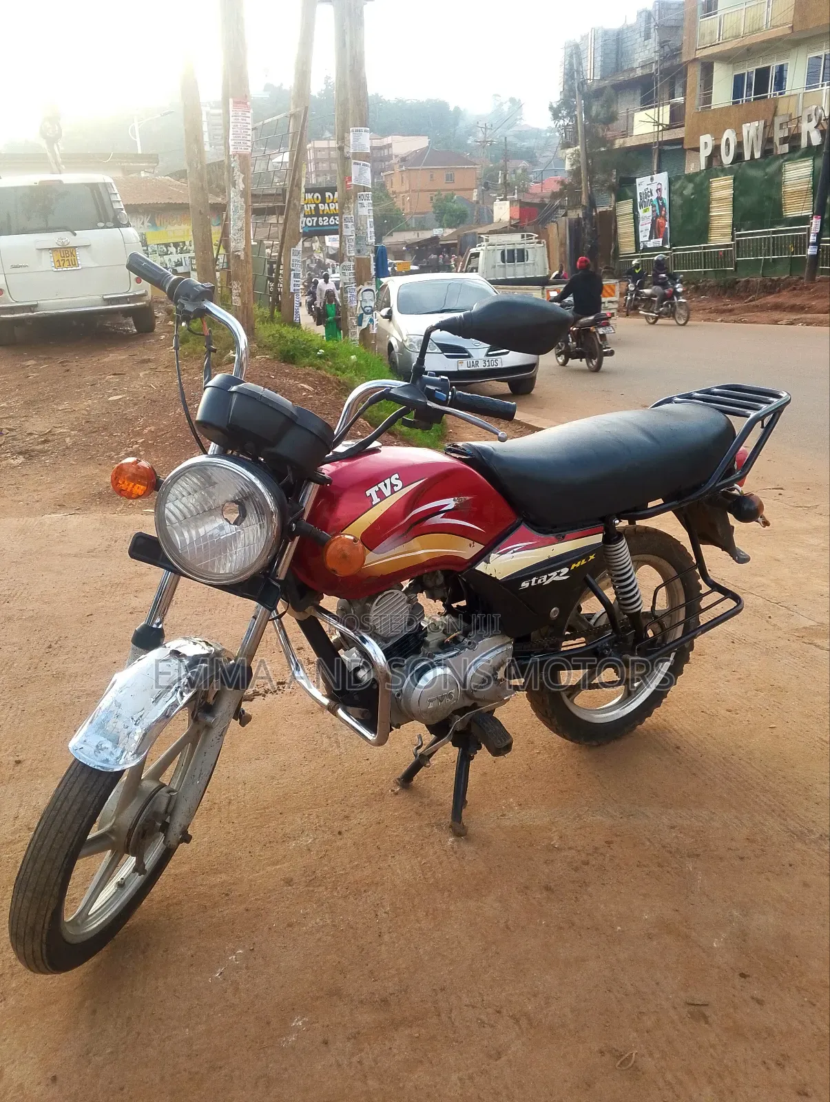 TVS XL 100 2019 Red