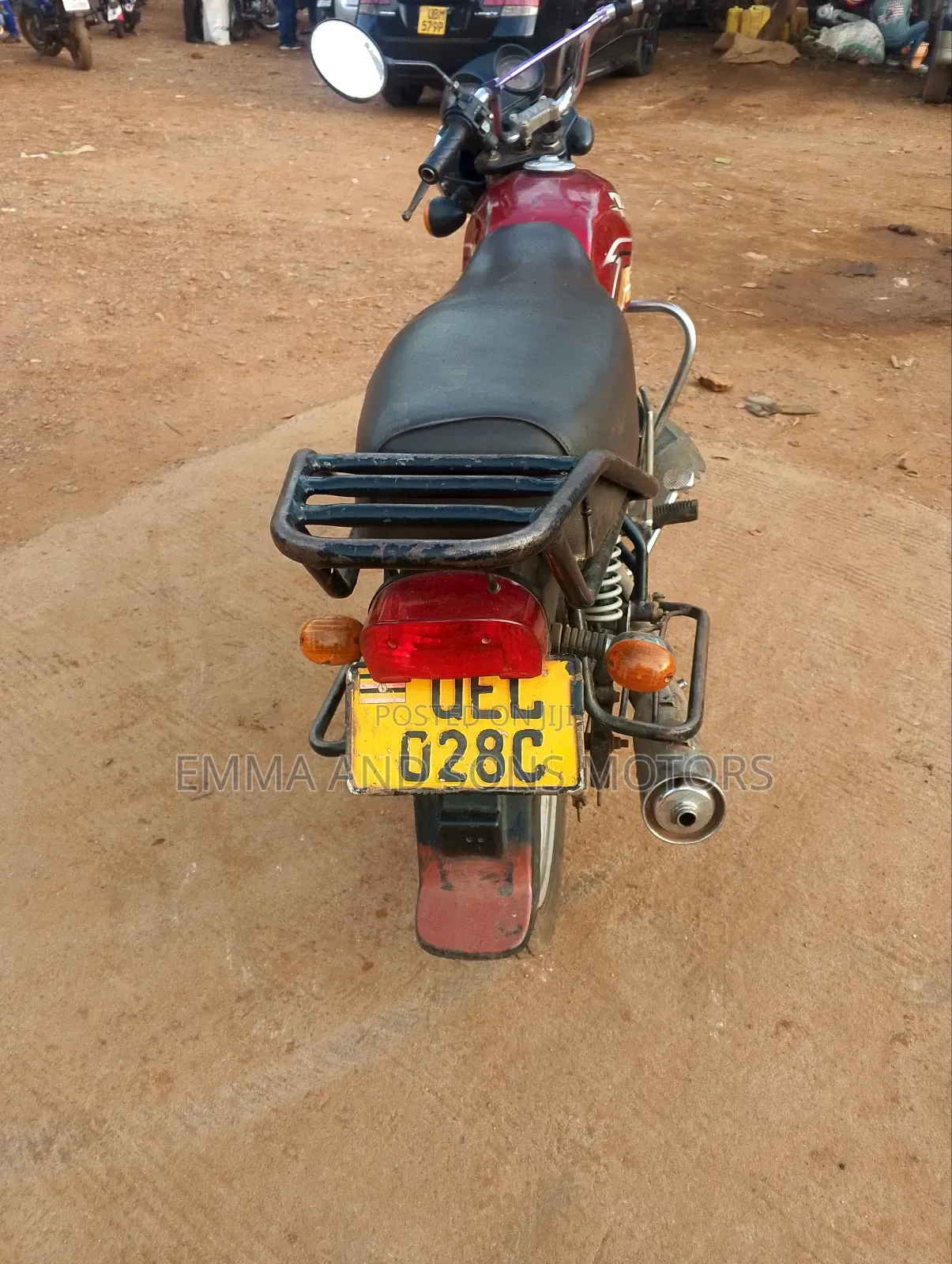 TVS XL 100 2019 Red