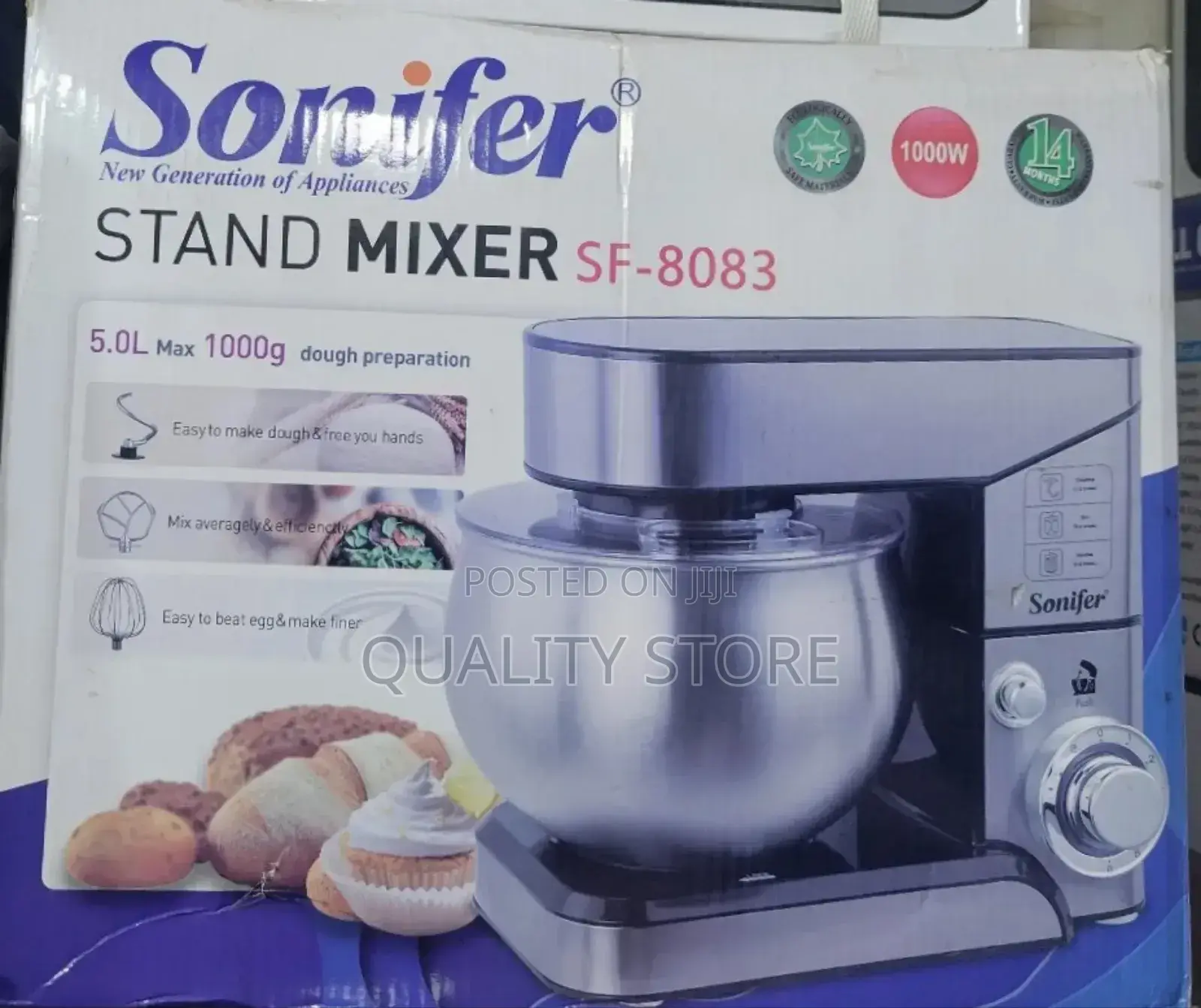 Sonifer Stand Mixer 5 L Sf-8083
