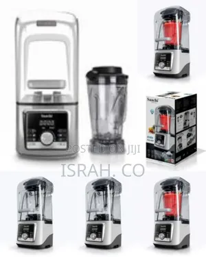 Professional High-Power Commercial Blender With Sound Enclosure