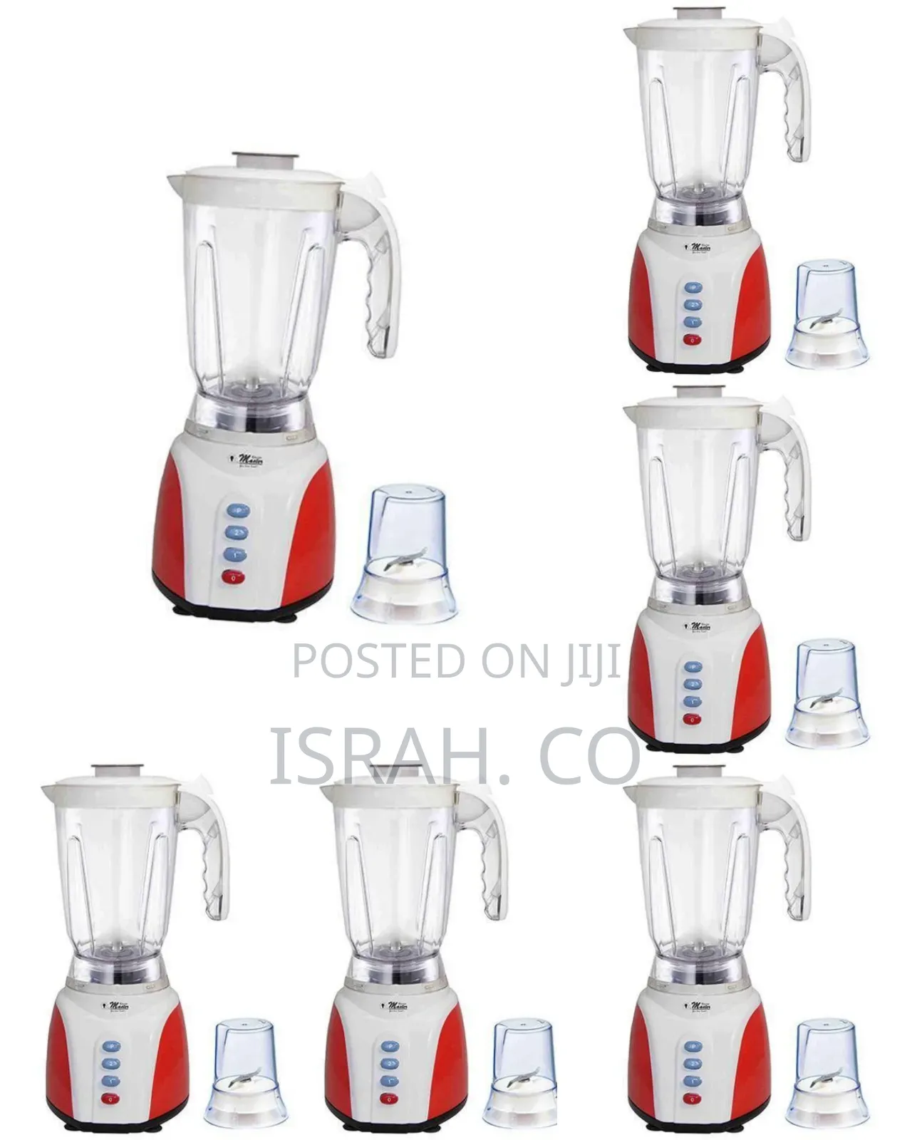Electro Masters Powerful 2-in-1 Blender and Grinder - Multicolor