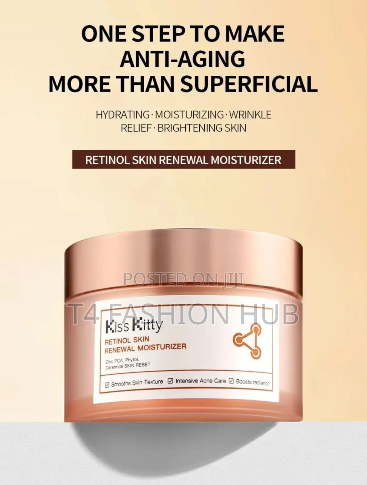 Kiss Kitty Retinol Skin Renewal Moisturizer -30ml