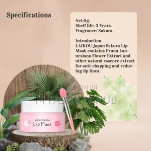 Laikou Sakura Sleeping Lip Mask – 8gm