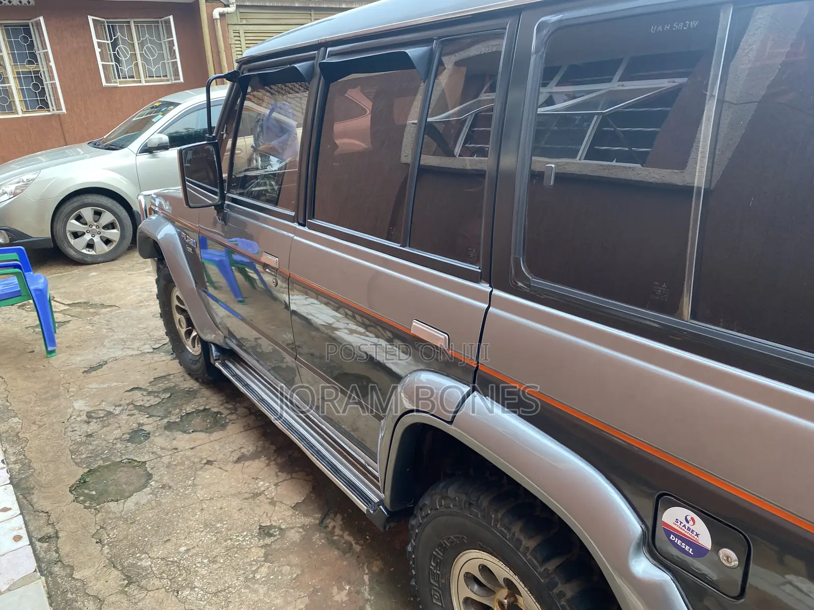 Mitsubishi Pajero 1990 Gray