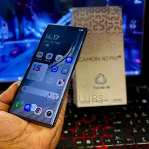 New Tecno Camon 40 Pro 4G 256 GB Black