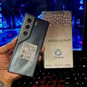 New Tecno Camon 40 Pro 4G 256 GB Black