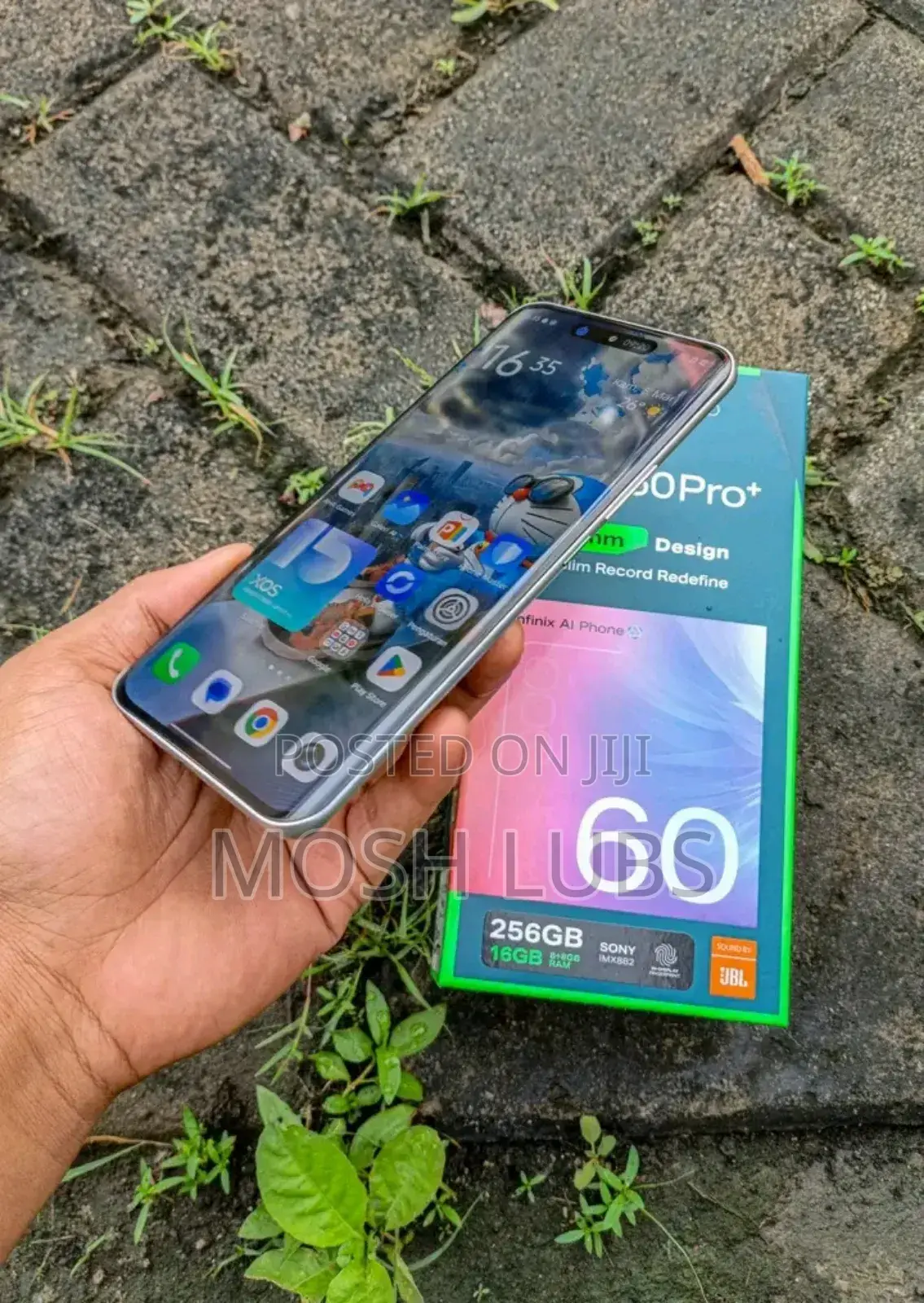 New Infinix Hot 60 Pro+ 128 GB Silver
