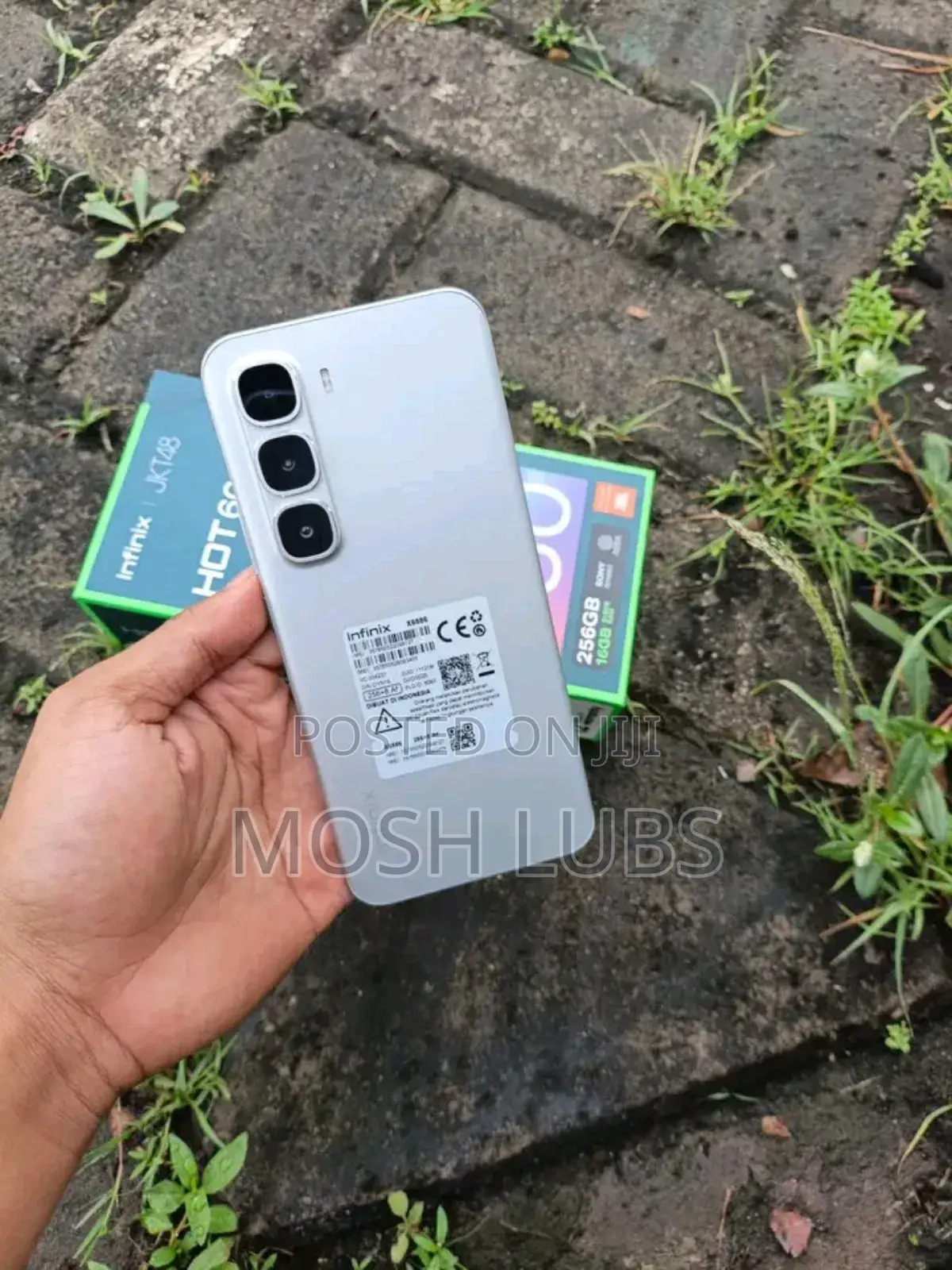 New Infinix Hot 60 Pro+ 128 GB Silver