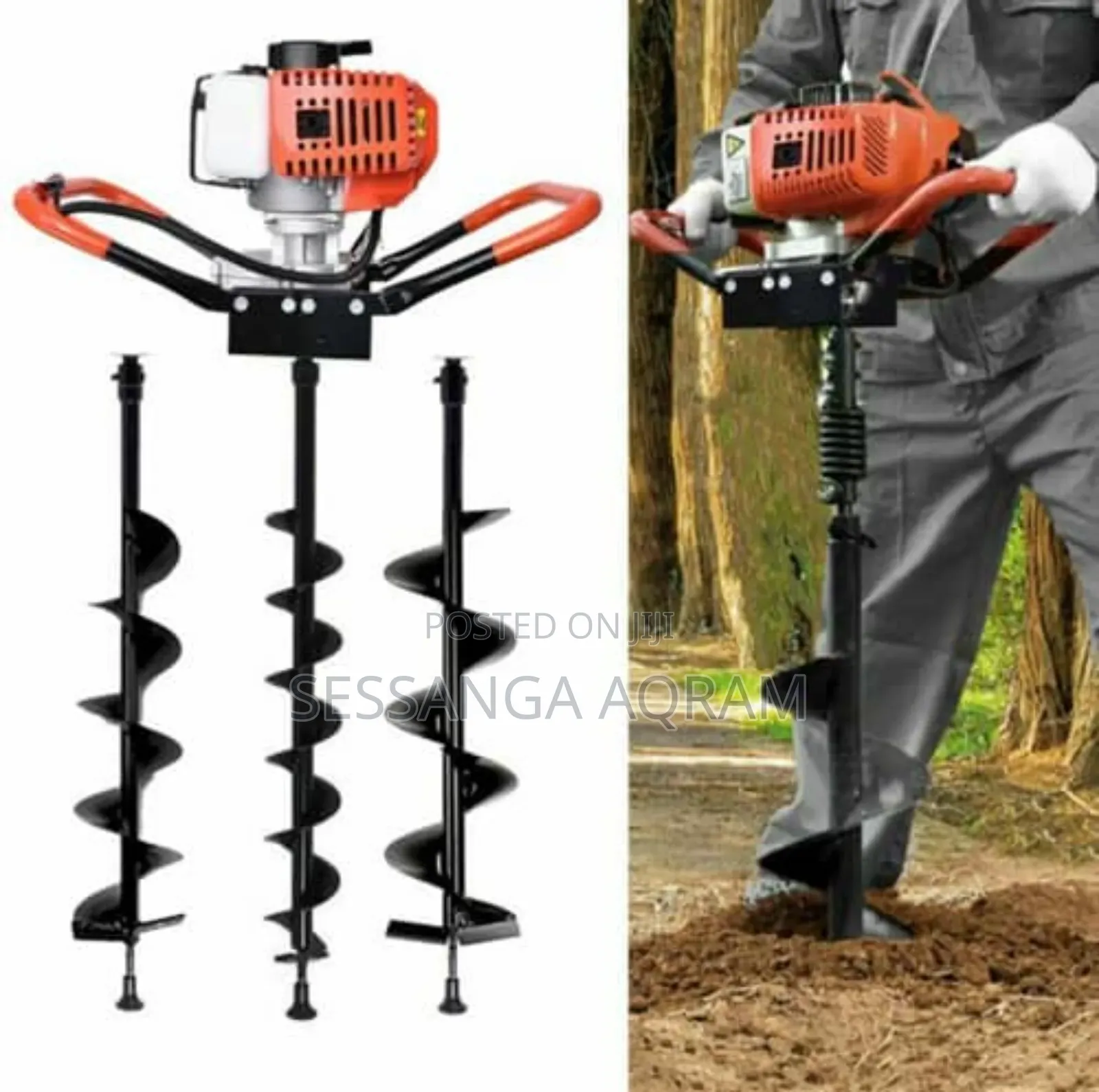 Hole Digger Petrol Engine
