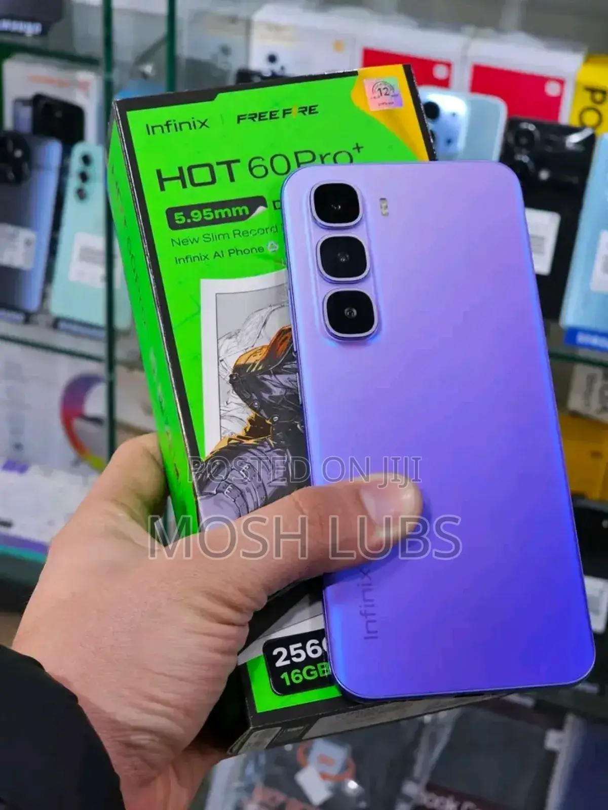 New Infinix Hot 60 Pro+ 128 GB Purple