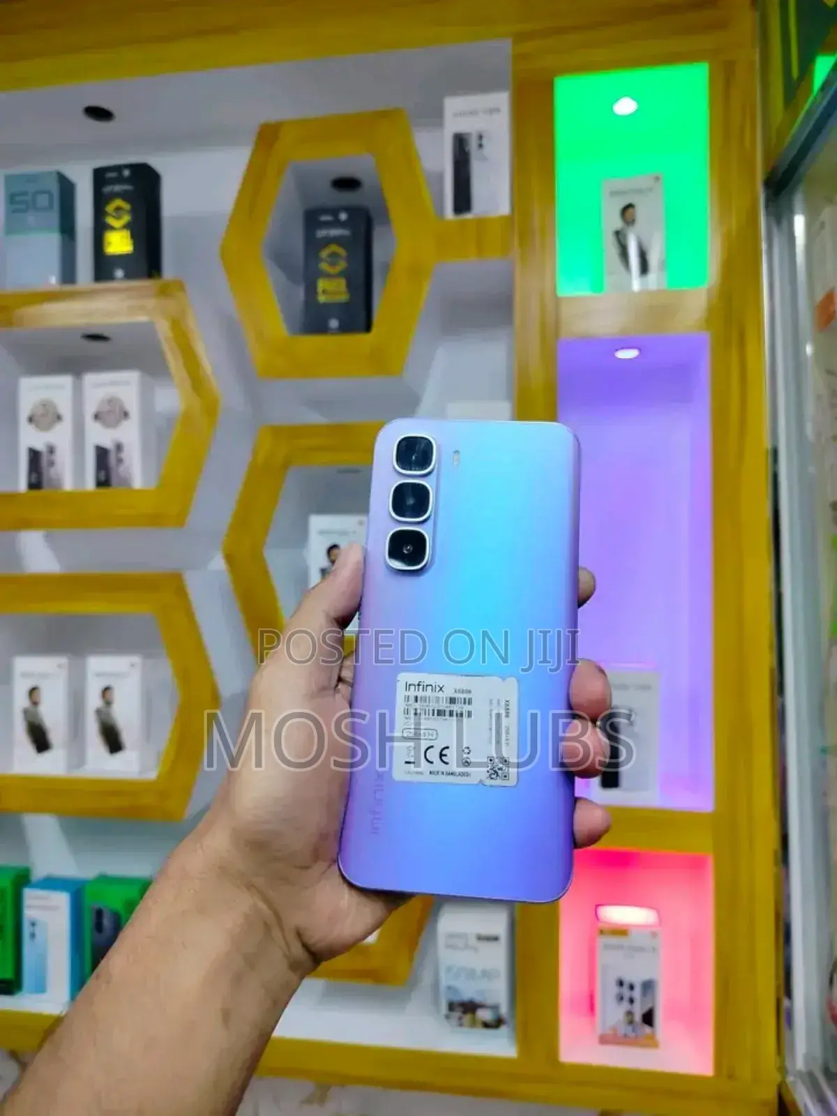 New Infinix Hot 60 Pro+ 128 GB Purple