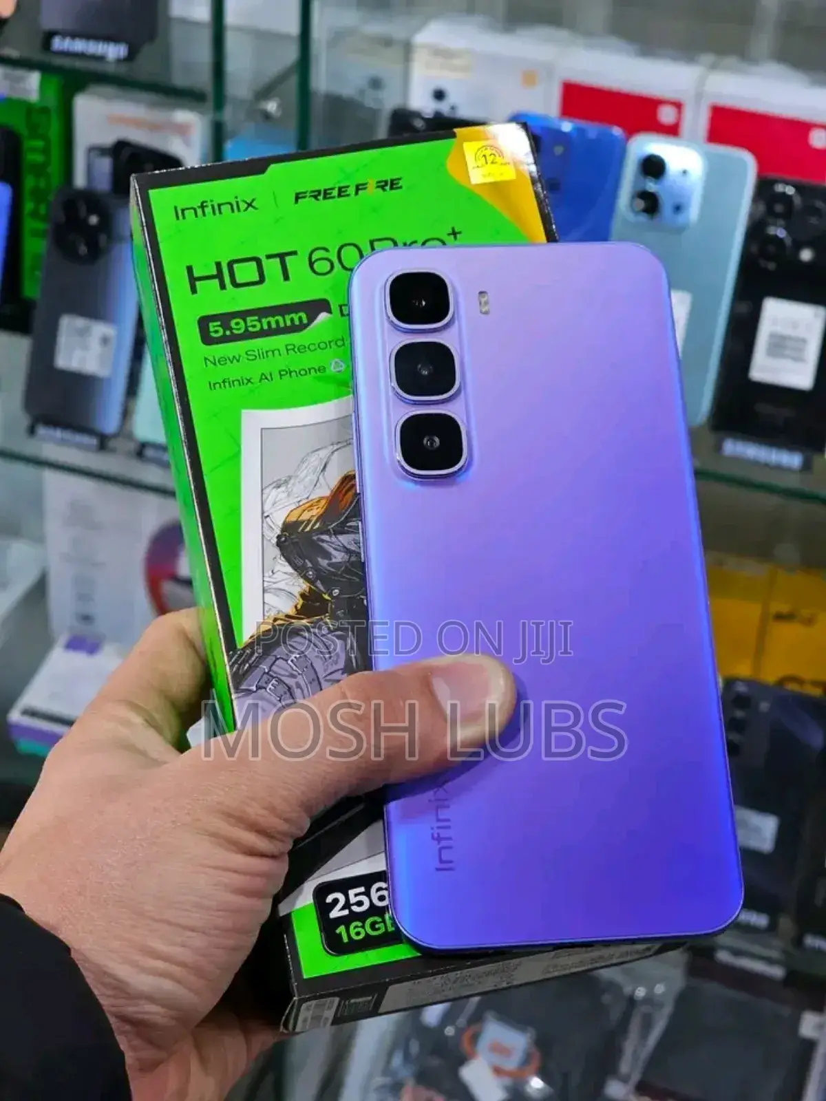 New Infinix Hot 60 Pro+ 128 GB Purple