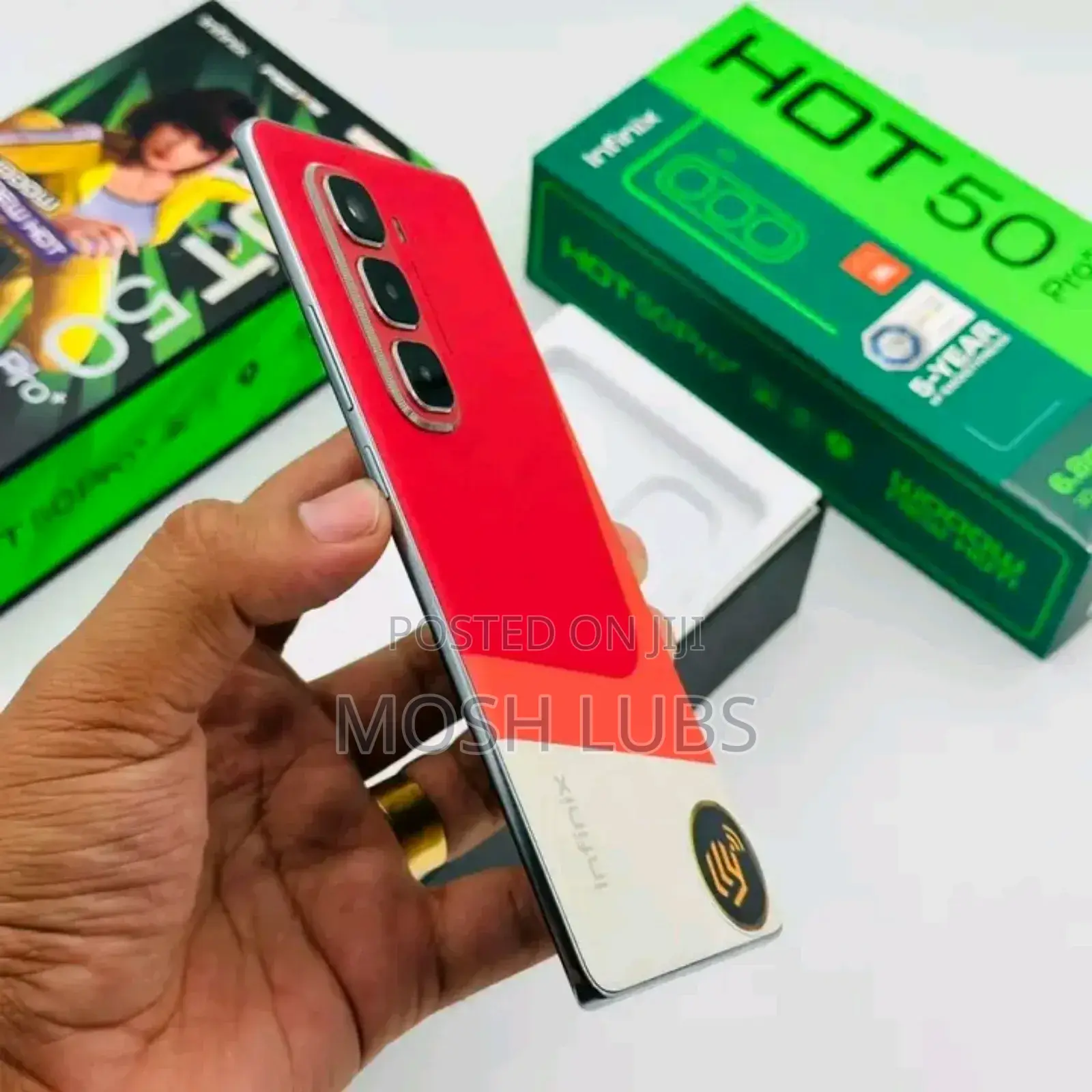 New Infinix Hot 50 Pro+ 4G 256 GB Red