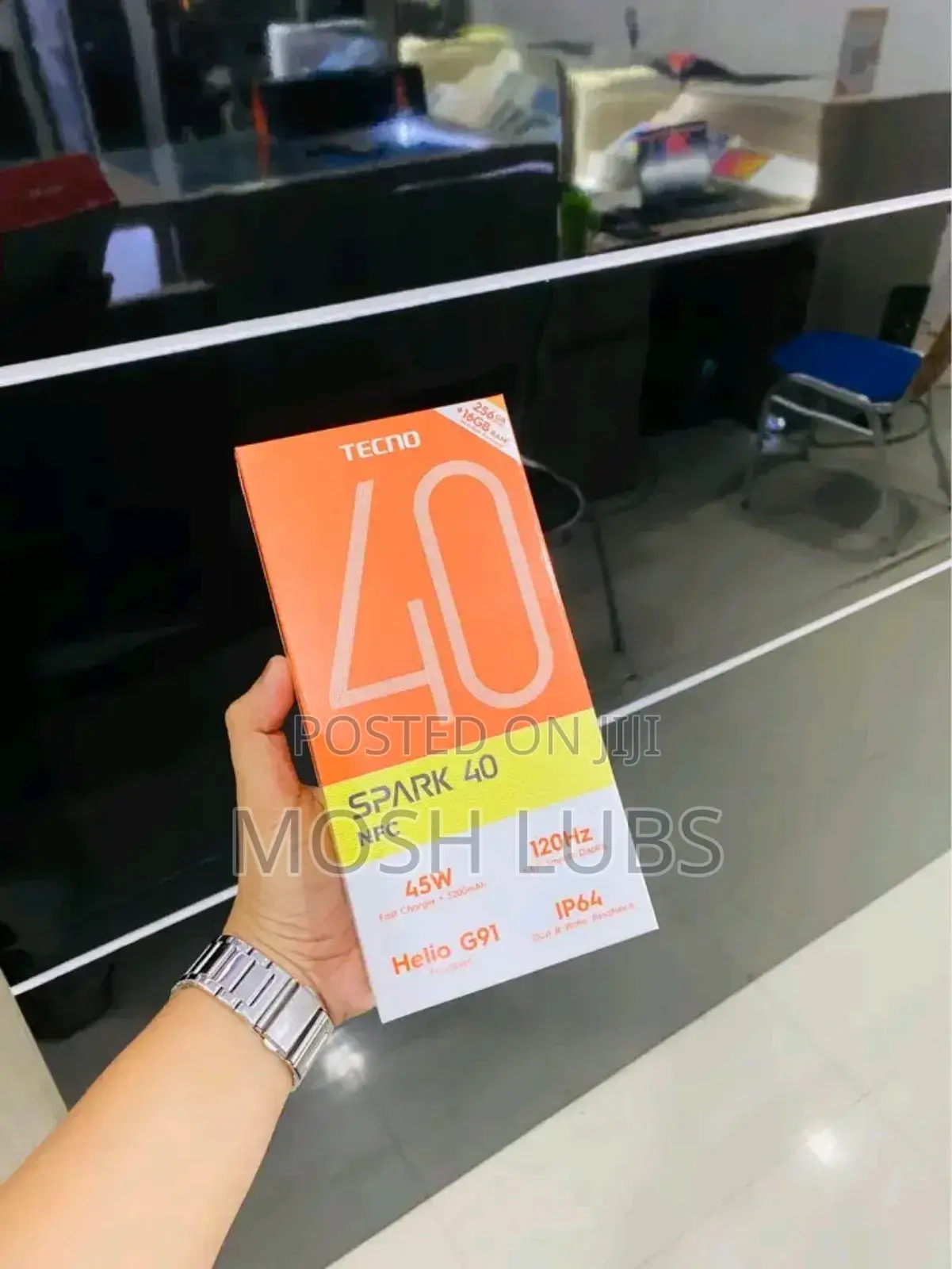 New Tecno Spark 40 256 GB Black