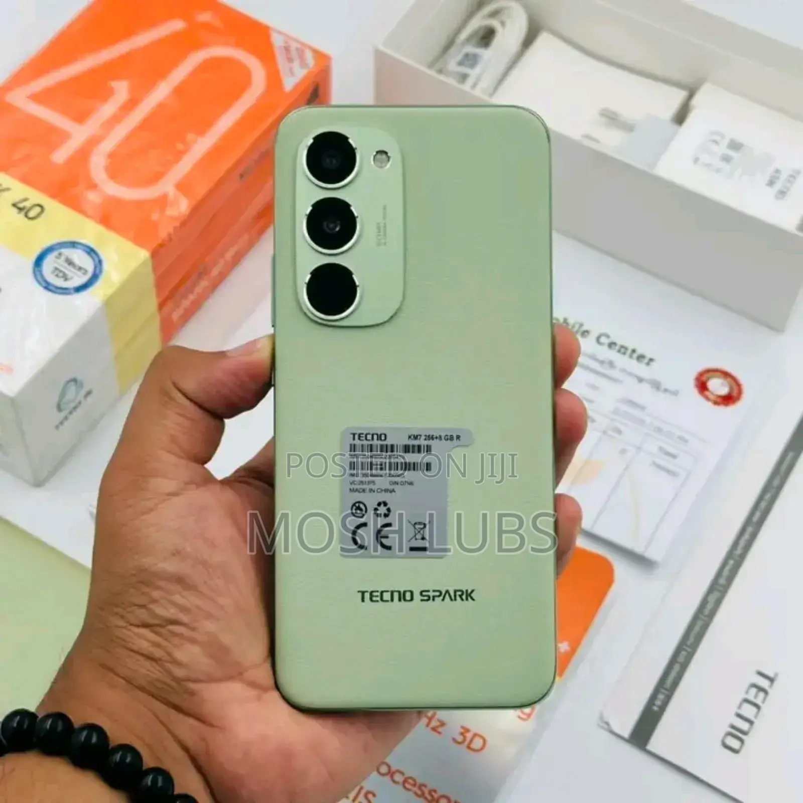 New Tecno Spark 40 Pro+ 256 GB Green