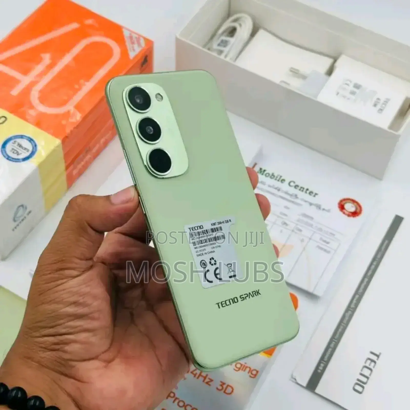 New Tecno Spark 40 Pro+ 256 GB Green