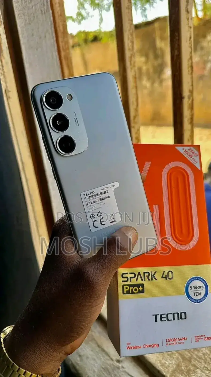 New Tecno Spark 40 Pro+ 256 GB Gray