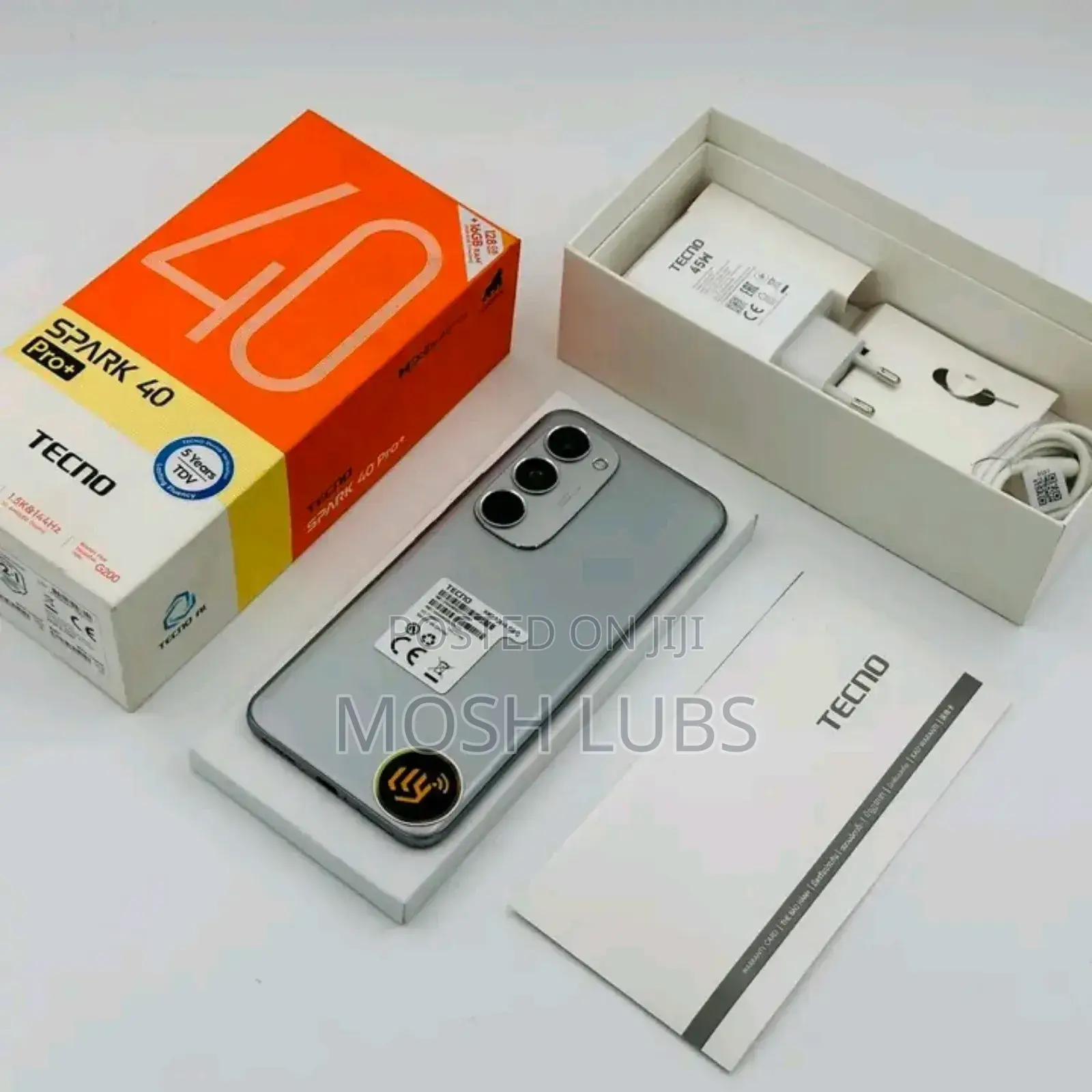 New Tecno Spark 40 Pro+ 256 GB Gray