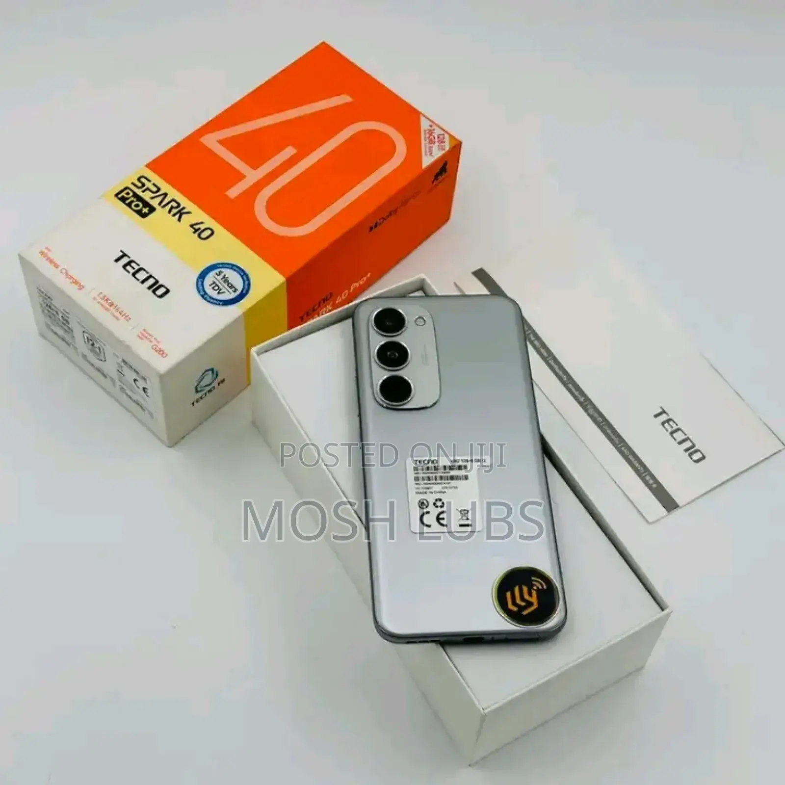 New Tecno Spark 40 Pro+ 256 GB Gray