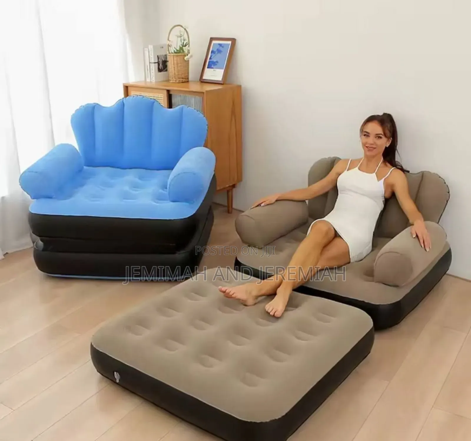 Inflatable Single Sofa/Bed