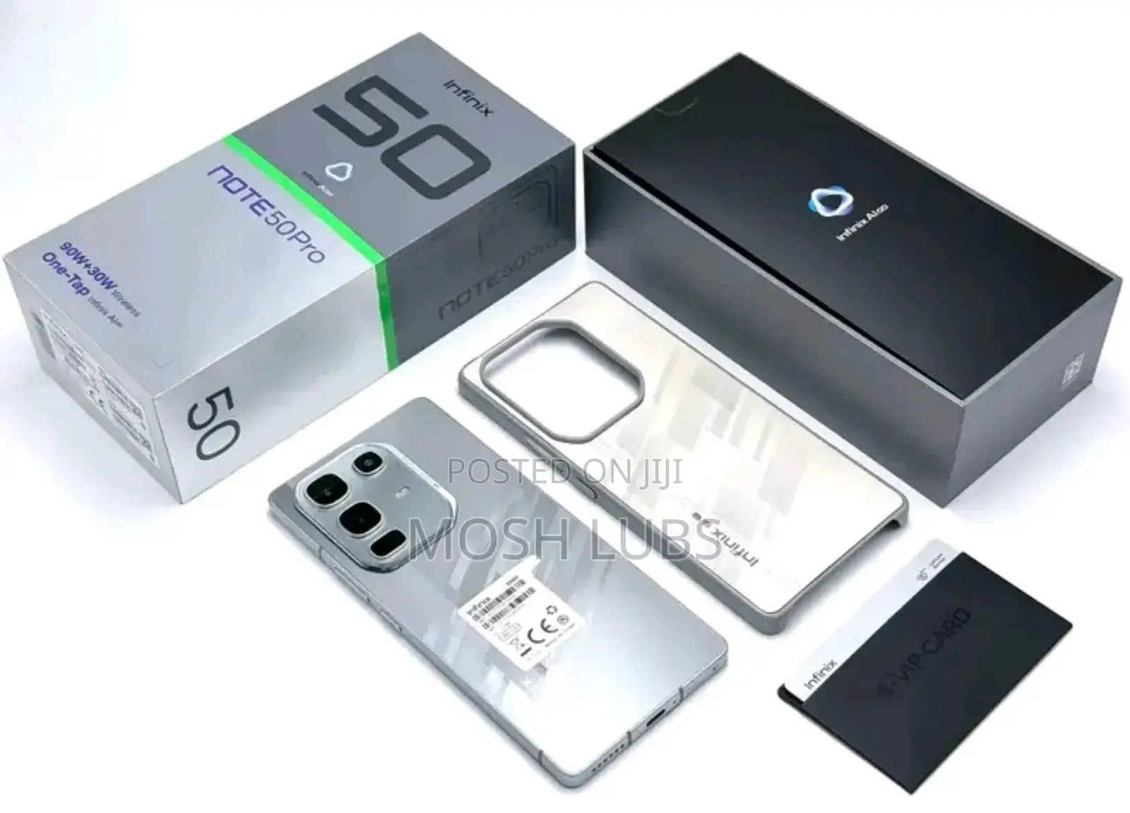 New Infinix Note 50 Pro 256 GB Silver