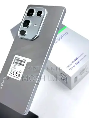 New Infinix Note 50 Pro 256 GB Silver