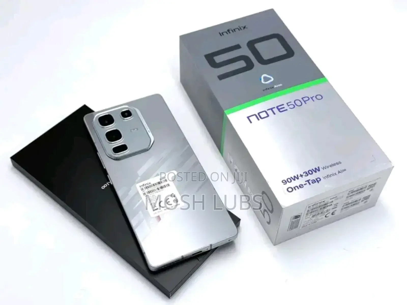 New Infinix Note 50 Pro 256 GB Silver