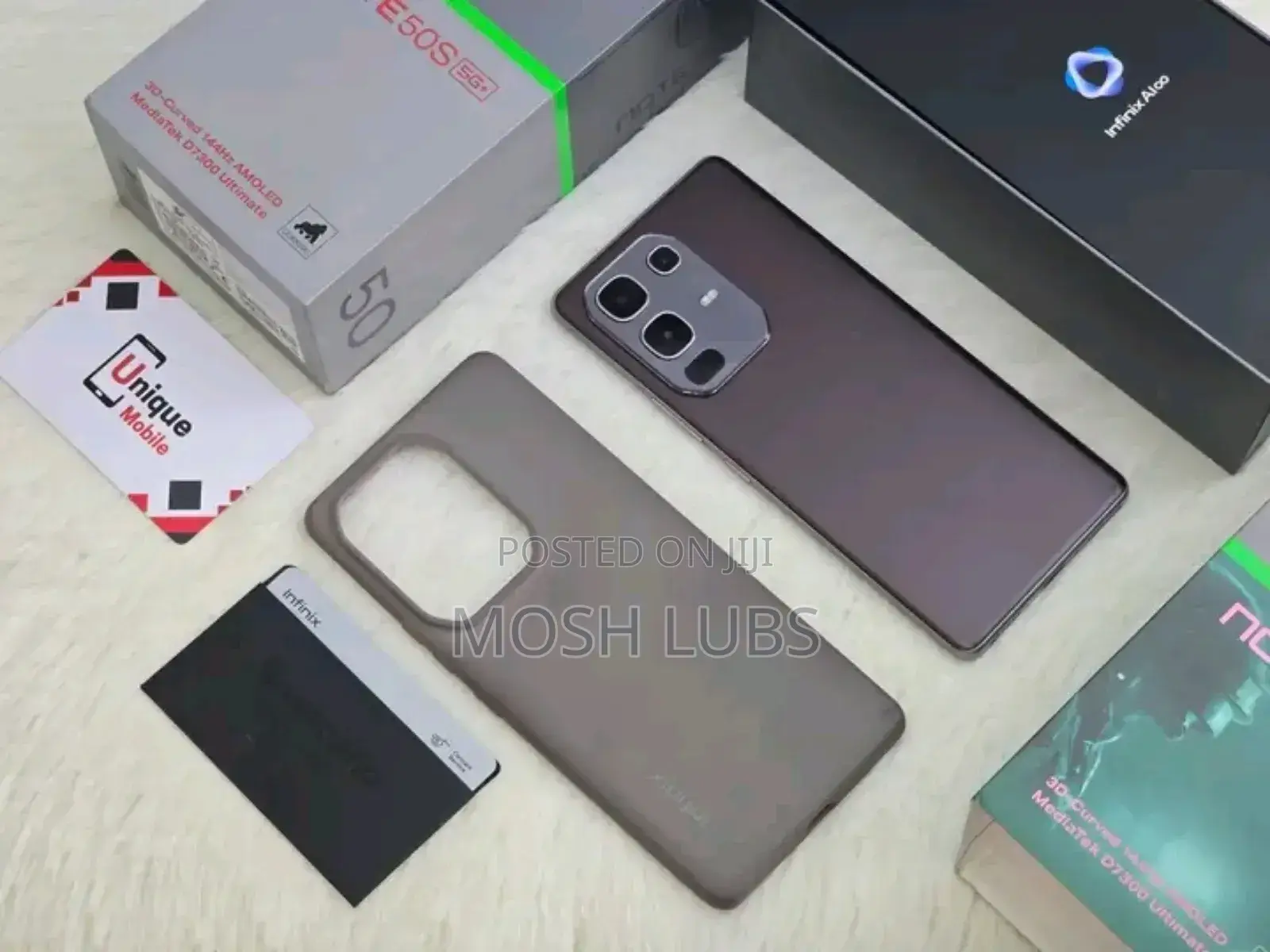 New Infinix Note 50s 256 GB Gold