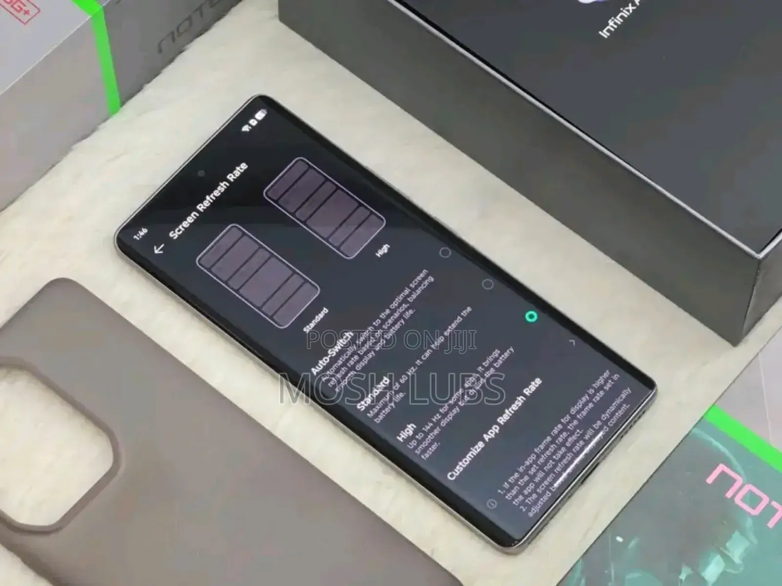 New Infinix Note 50s 256 GB Gold